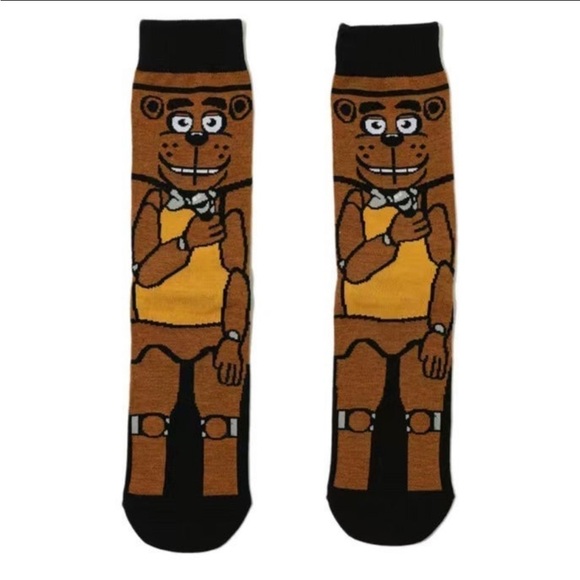 Accessories Fnaf Five Nights At Freddys Fazbear Character Socks